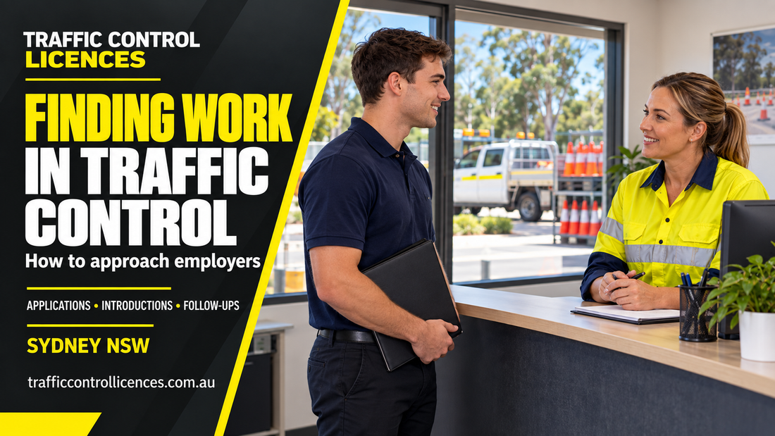 How to Approach Traffic Control Companies for Employment in Sydney NSW