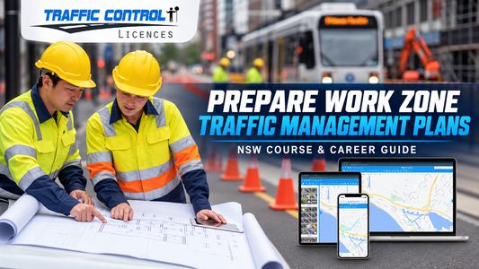 Prepare Work Zone Traffic Management Plan (designing worksite)