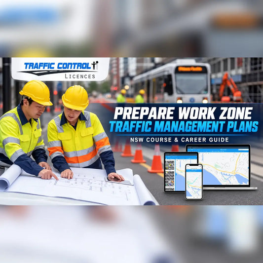Prepare Work Zone Traffic Management Plan (designing worksite)